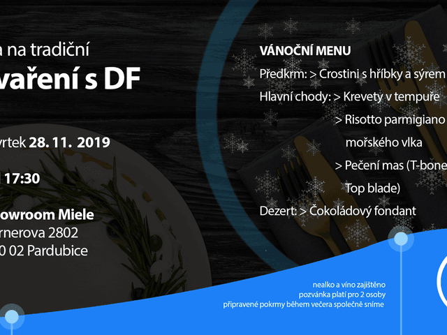 Předvánoční kurz vaření pro klienty DF
