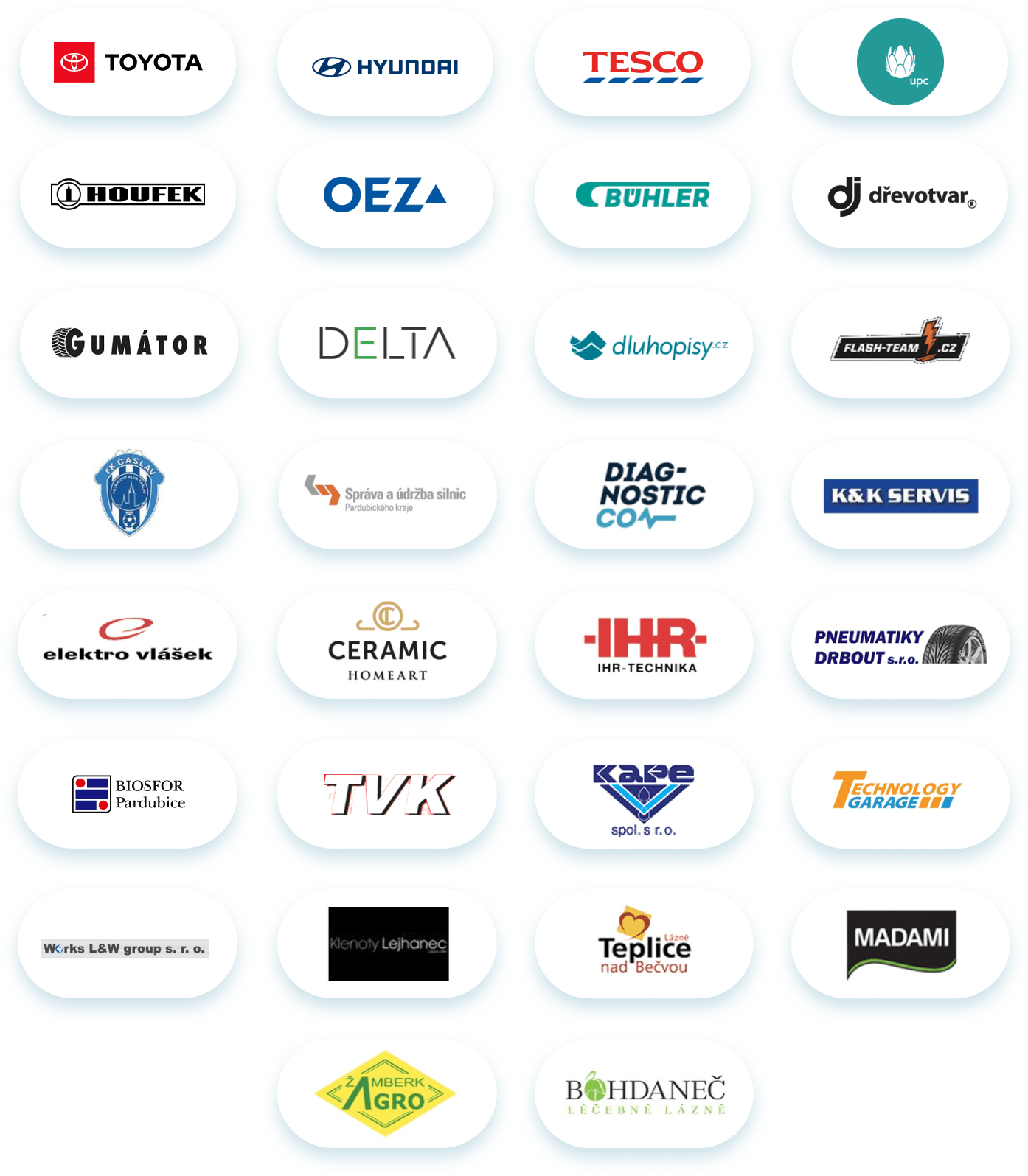 Reference společnosti DF MARKETING Reference společnosti DF MARKETING